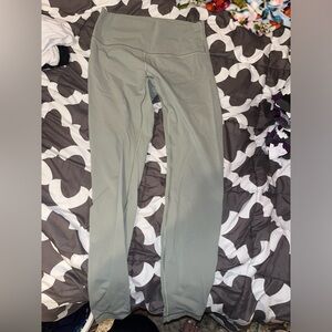 Sage green lululemon leggings size 10